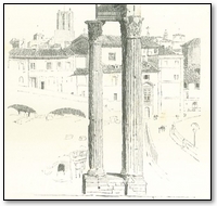 Remains of the Temple of Vespasian
